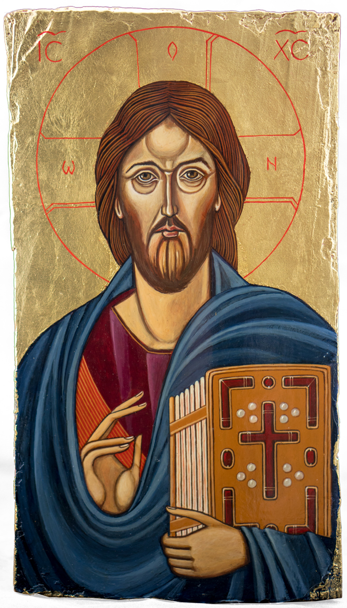 Chrystus Pantokrator wg wizerunku Chrystusa z klasztoru św. Katarzyny na Górze Synaj