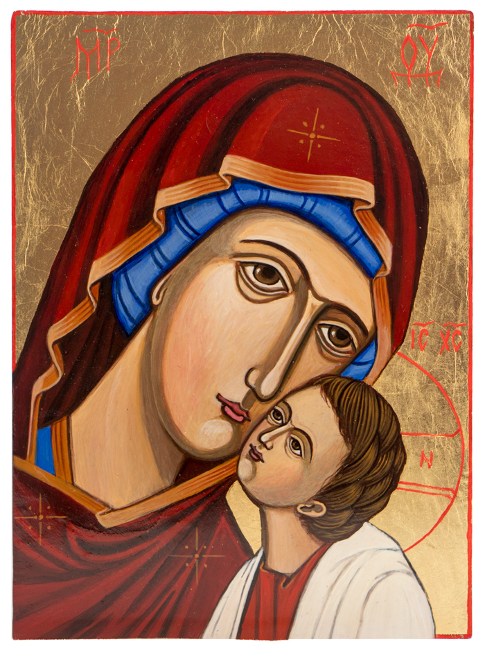 Matka Boża ikona Eleusa Świat Ikon